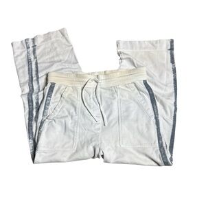 Raquel allegra Drawstring Sweatpants with Metallic Side Stripe